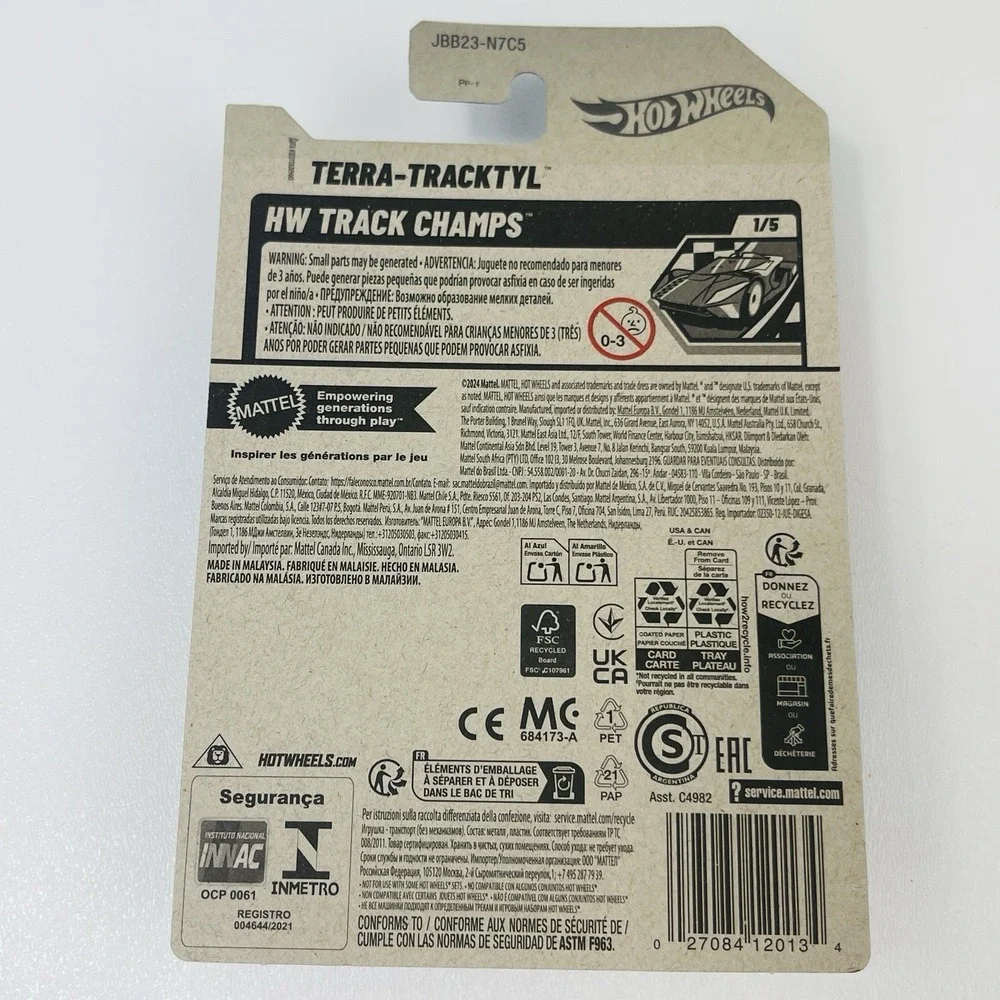 Hot Wheels Terra Tracktyl White Mattel 204/250 2025 HW Track Champs